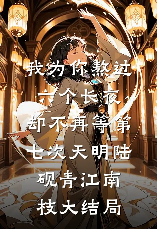我为你熬过六个长夜，却不再等第七次天明陆砚青江南枝大结局