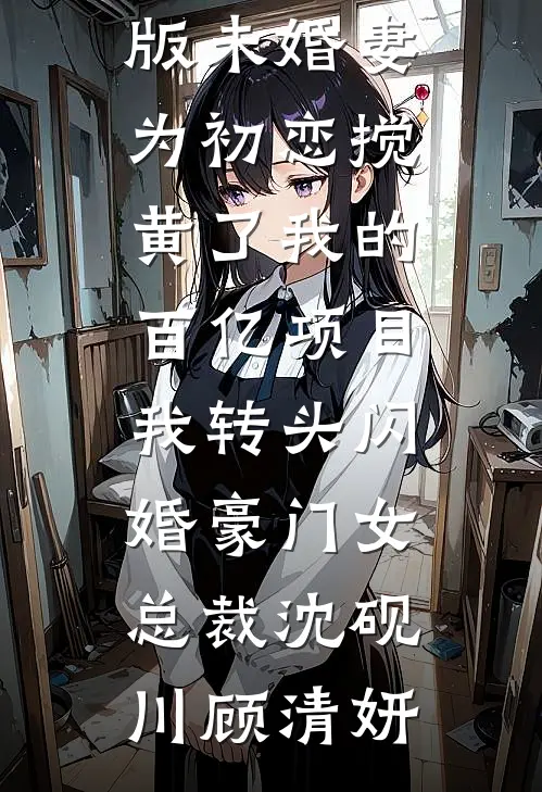 未婚妻为初恋搅黄了我的百亿项目，我转头闪婚豪门女总裁(沈砚川顾清妍)最新完本小说_小说完整版未婚妻为初恋搅黄了我的百亿项目，我转头闪婚豪门女总裁沈砚川顾清妍