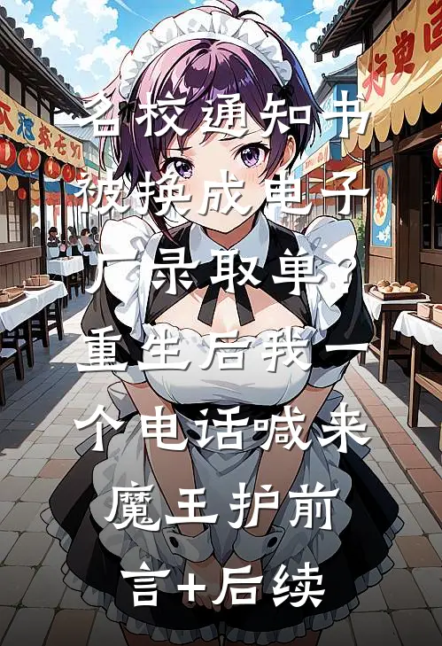 名校通知书被换成电子厂录取单？重生后我一个电话喊来魔王护前言+后续