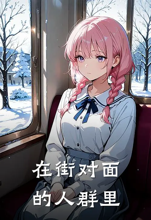 在街对面的人群里