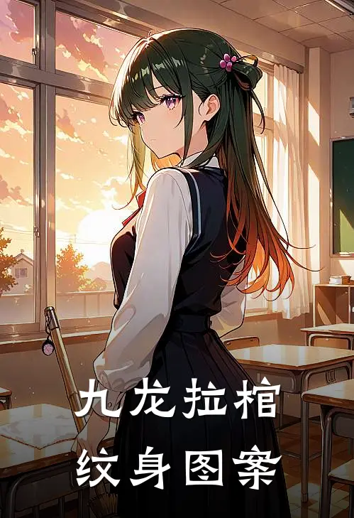 九龙拉棺纹身图案