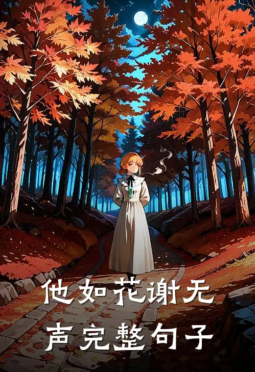 他如花谢无声完整句子