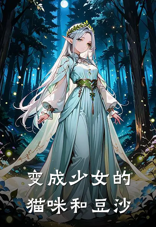 变成少女的猫咪和豆沙