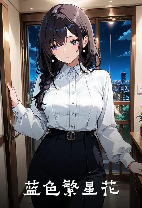 蓝色繁星花