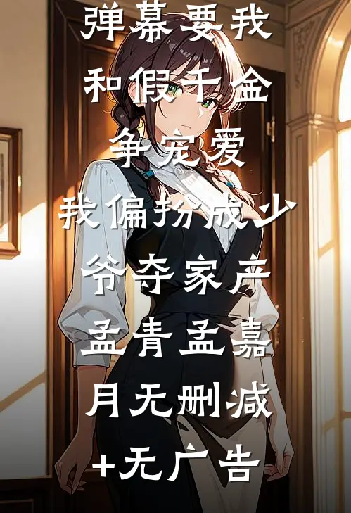 弹幕要我和假千金争宠爱，我偏扮成少爷夺家产孟青孟嘉月无删减+无广告