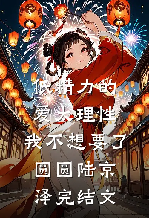低精力的爱太理性，我不想要了圆圆陆京泽完结文