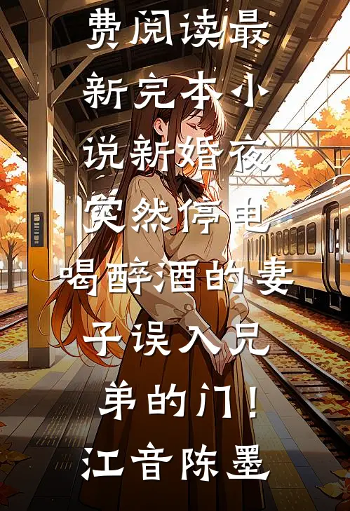 新婚夜突然停电，喝醉酒的妻子误入兄弟的门！(江音陈墨)无弹窗全文免费阅读_最新完本小说新婚夜突然停电，喝醉酒的妻子误入兄弟的门！(江音陈墨)