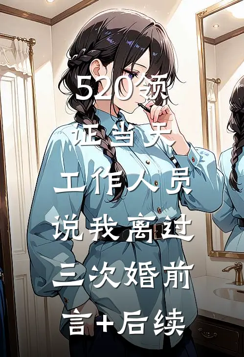520领证当天，工作人员说我离过三次婚前言+后续