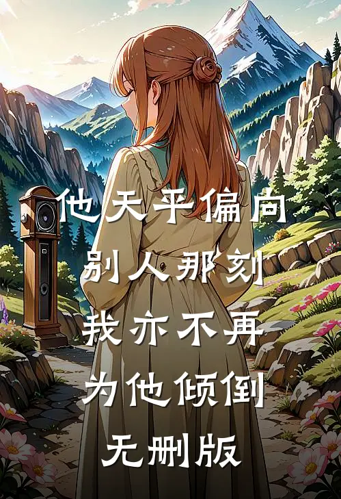 他天平偏向别人那刻，我亦不再为他倾倒无删版