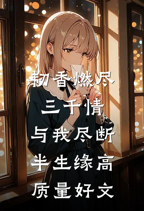韧香燃尽三千情，与我尽断半生缘高质量好文