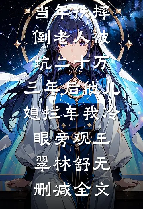 当年扶摔倒老人被坑二十万，三年后他儿媳拦车我冷眼旁观王翠林舒无删减全文