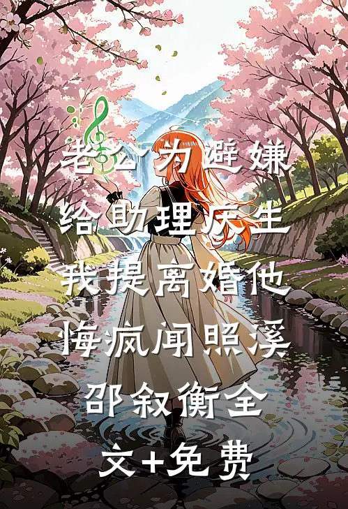 老公为避嫌给助理庆生，我提离婚他悔疯闻照溪邵叙衡全文+免费