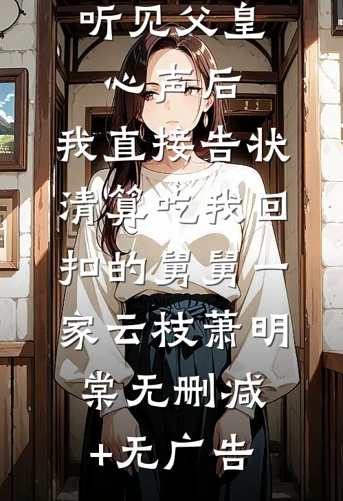 听见父皇心声后，我直接告状清算吃我回扣的舅舅一家云枝萧明棠无删减+无广告