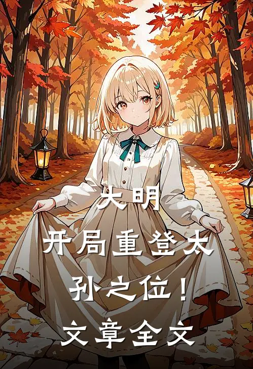 大明开局重登太孙之位!文章全文阅读