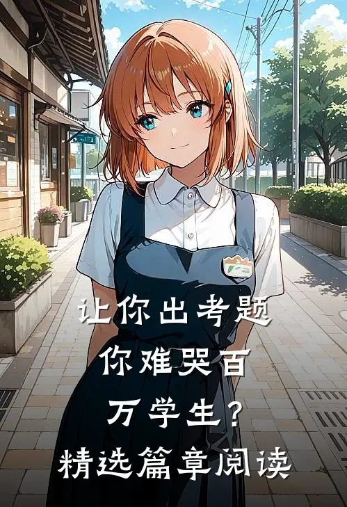 让你出考题,你难哭百万学生?精选篇章阅读答案